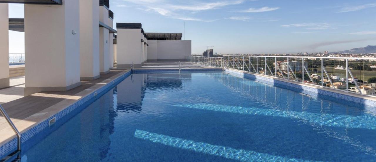 Bonito Apartamento Con Piscina Cerca De La Playa. Canet d'En Berenguer Bagian luar foto